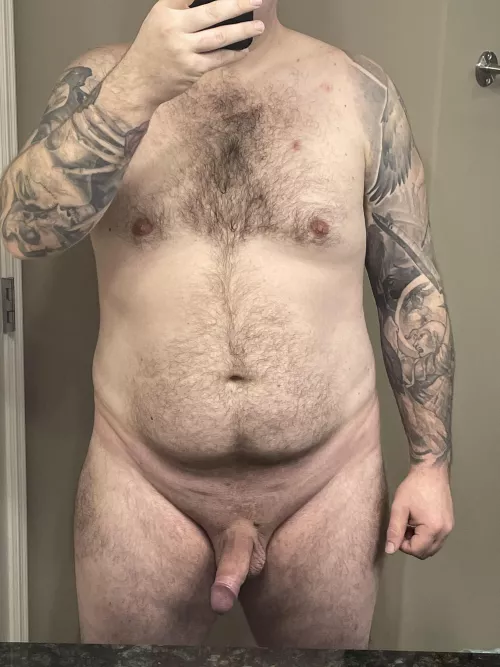 If we were friends, you could get tatted DILF pics like this all the time. (37)(M)