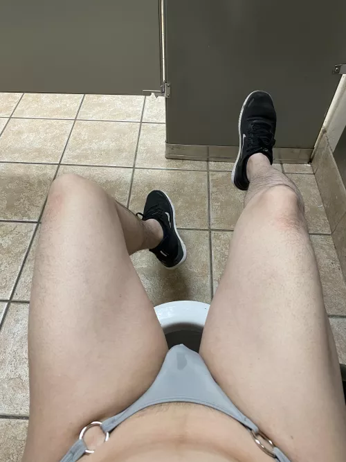 If you wanna touch or lick my thighs in public restroom?