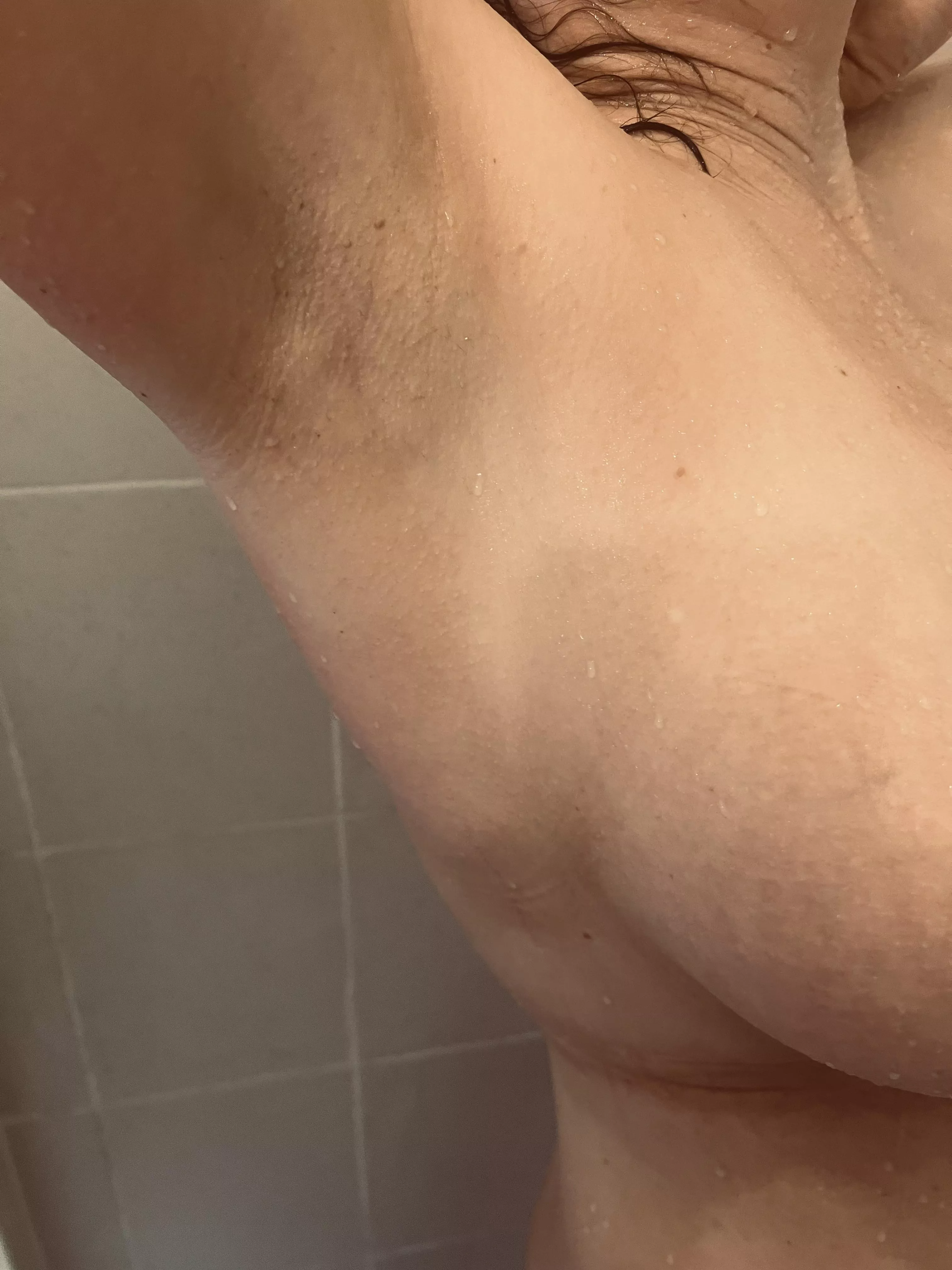 Ignore my tits. Kiss my armpit.