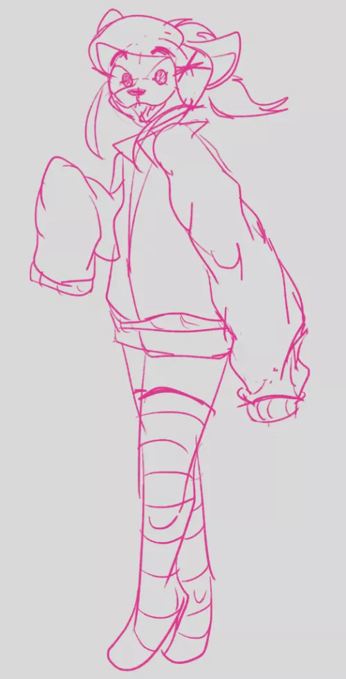 I'll Sketch your oc for free!