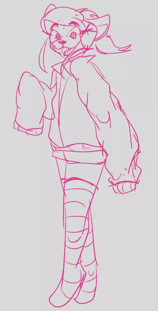 I'll Sketch your oc for free!