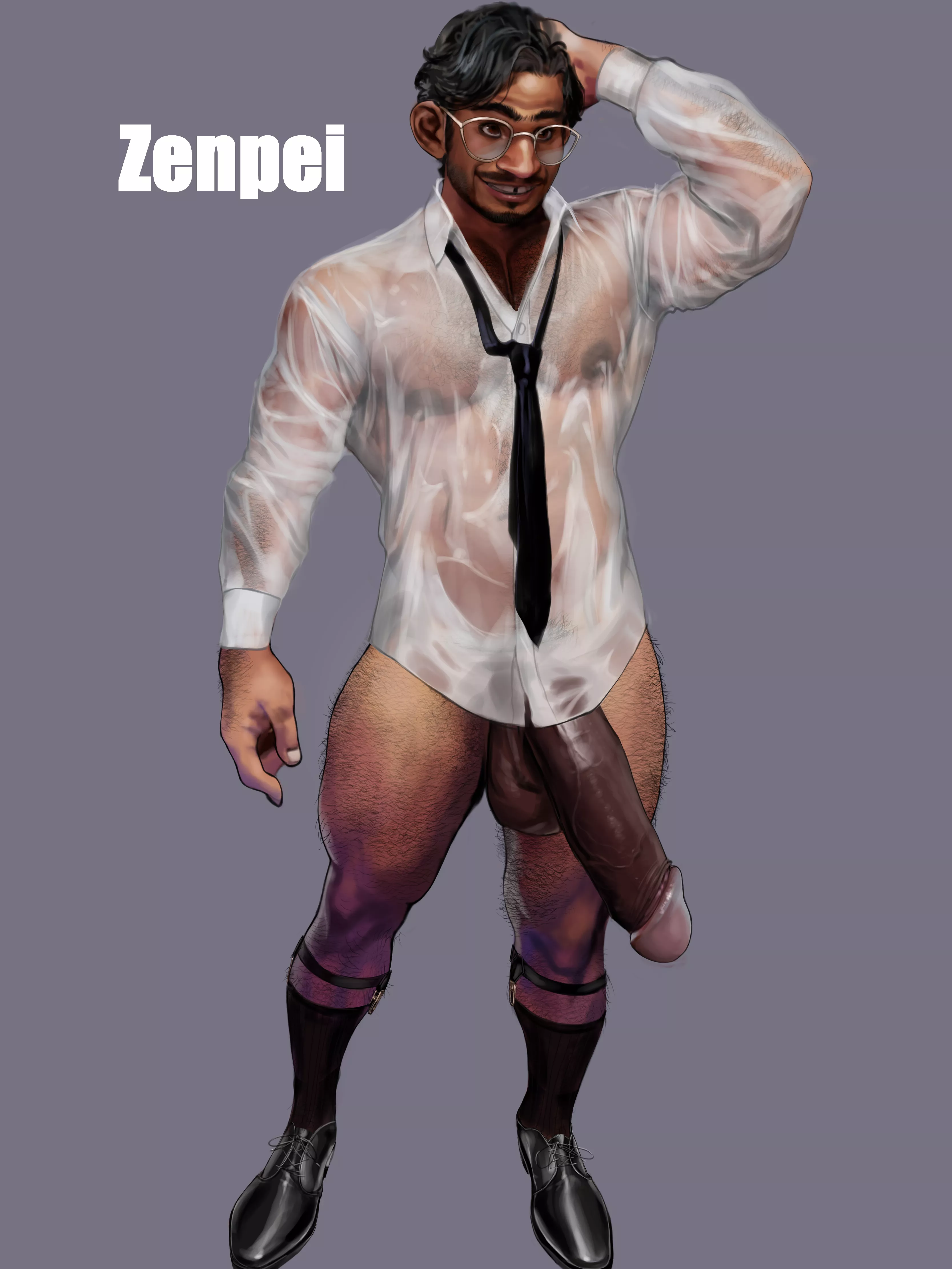 Indian Driver in the Rain by Zenpei (@zenifriend)