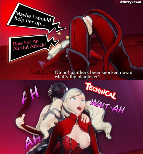 Joker's getting real tired of all ann's free invitations... (@rizzykawai)