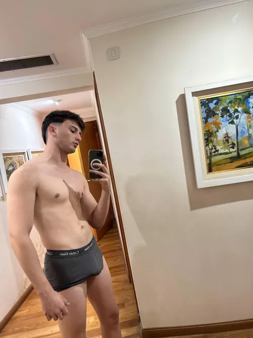 Kinda hot in the hallway