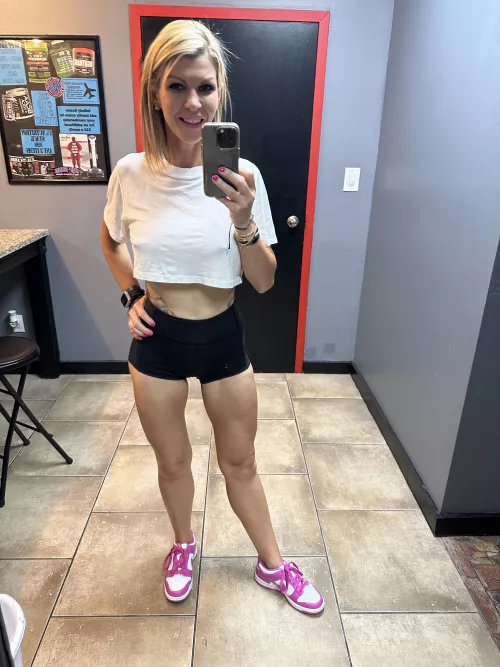 My husband told me I better wear a bra today, now you see how that turned out.