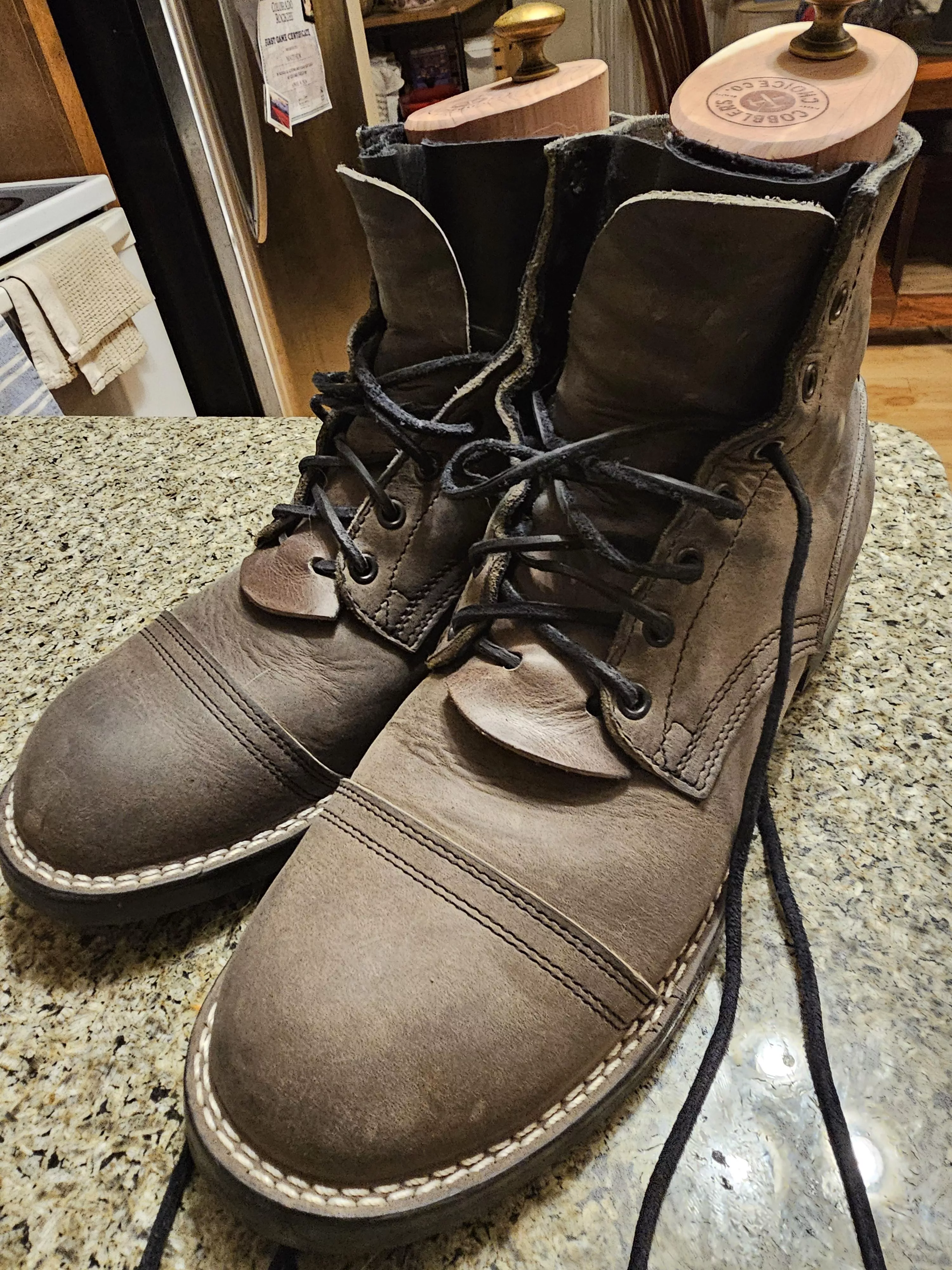 New to me, very lightly used Nick's heritage, predator steel