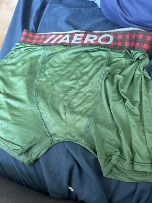 Newest pair of boxer briefs found in the locker room to add to my collection