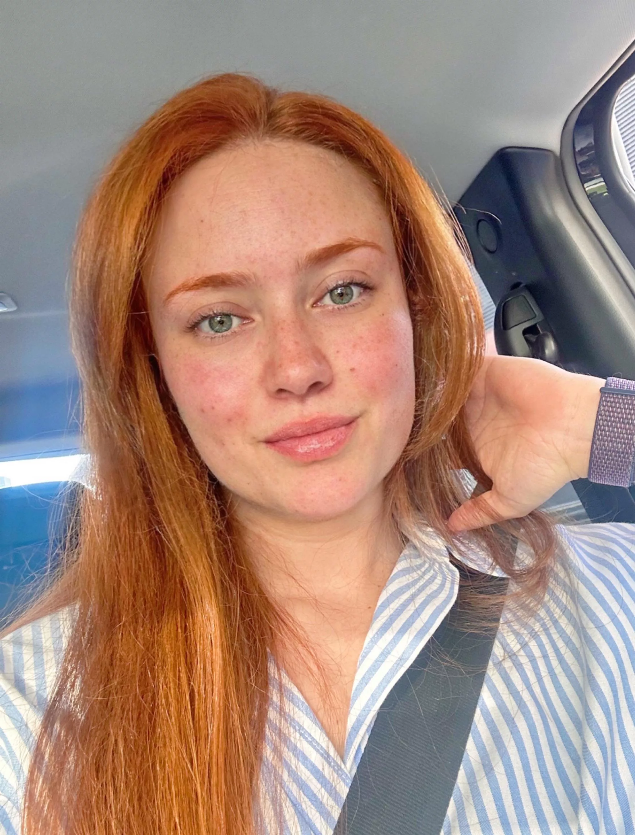 No makeup for Saturday fun day