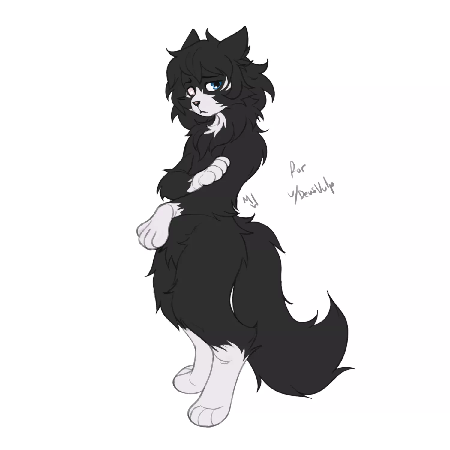 Number 94 in my 100 Furries series. I can taste the finish line (Art by me @MellowWingArt on X) Sona belongs to u/DeusVulp