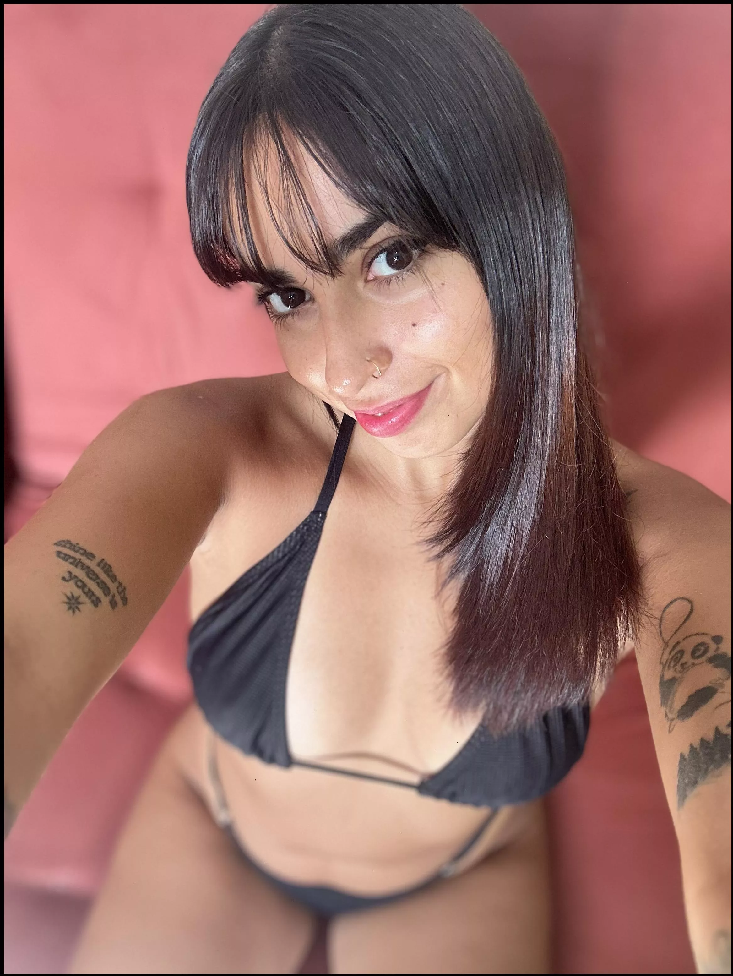 Petite and patiently waiting to get creampied 😇