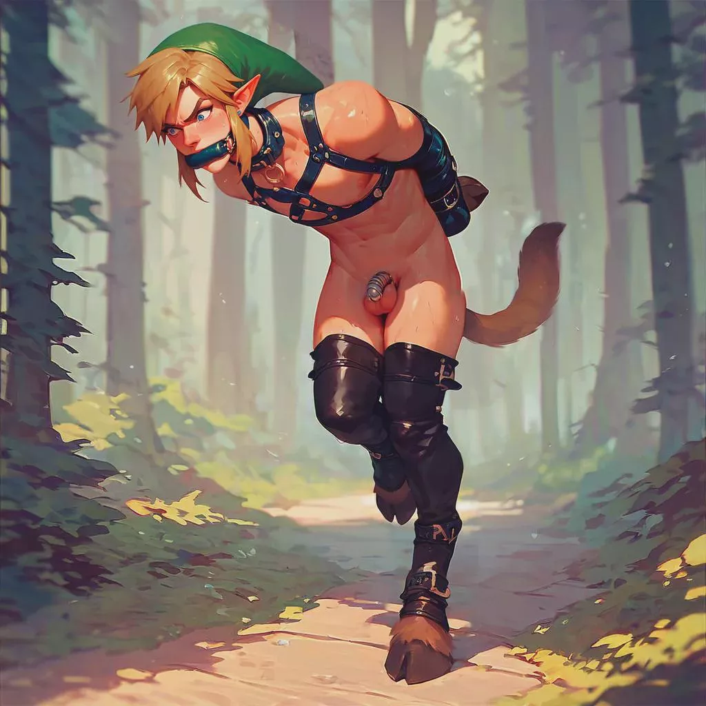 Ponyboy Link in Chastity