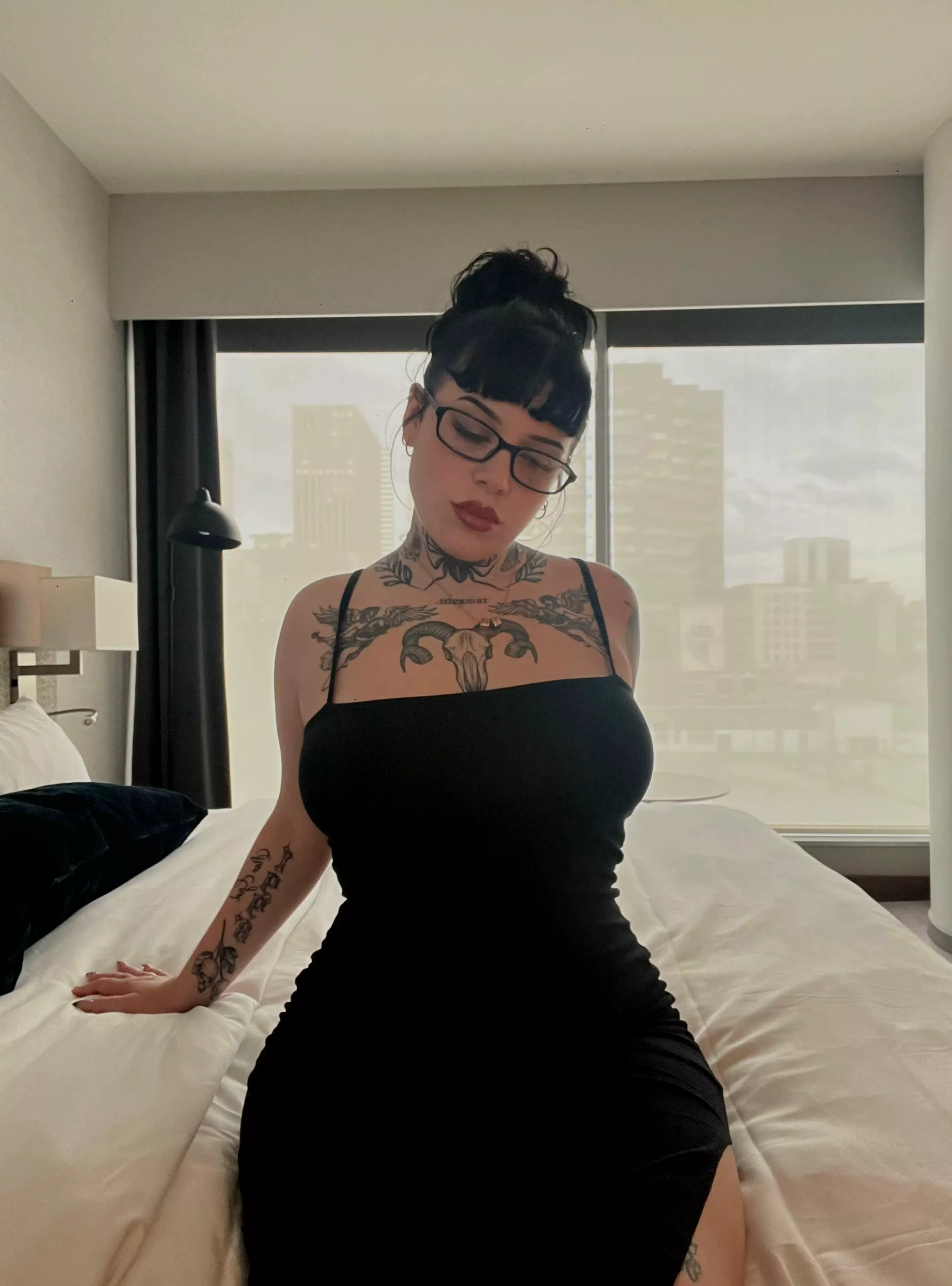 pov: hotel room after our first date 