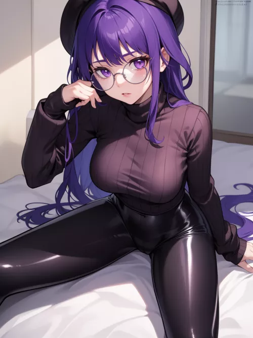 Raiden wearing Glasses [Genshin Impact]