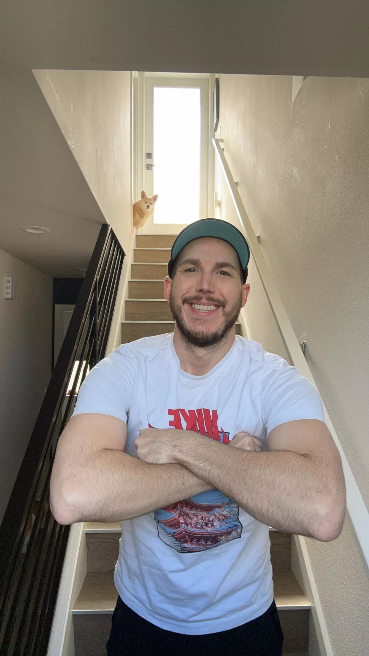 Senior citizen decided to photobomb Senior citizen decided to photobomb