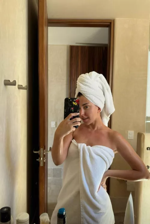 So fresh after shower