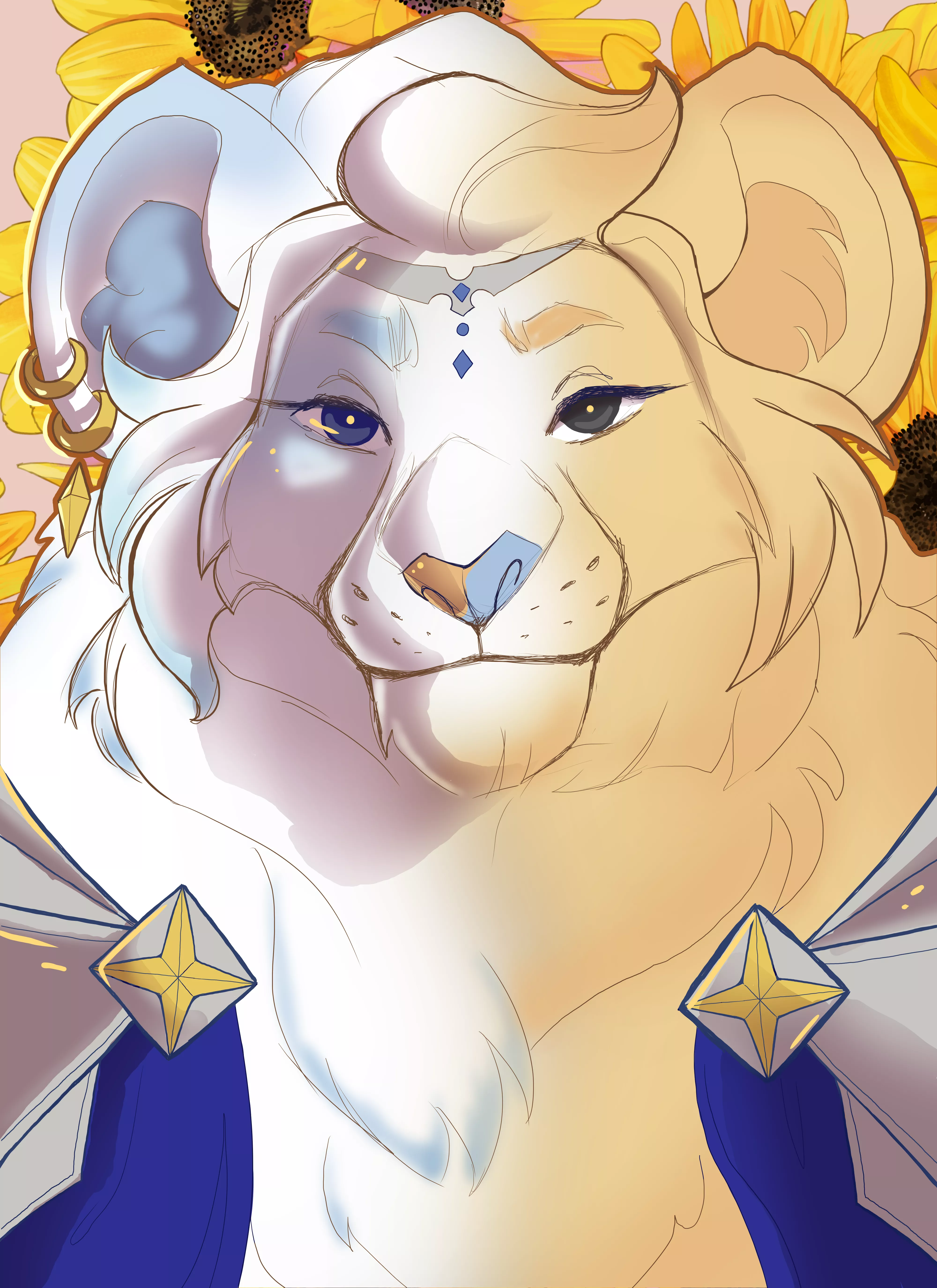 Symeon Sunstrider [OC gift for @FluffyGaysian on Furaffinity]