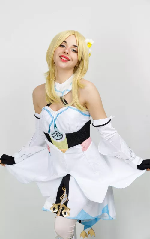 Traveler Genshin Impact by Diana Whales