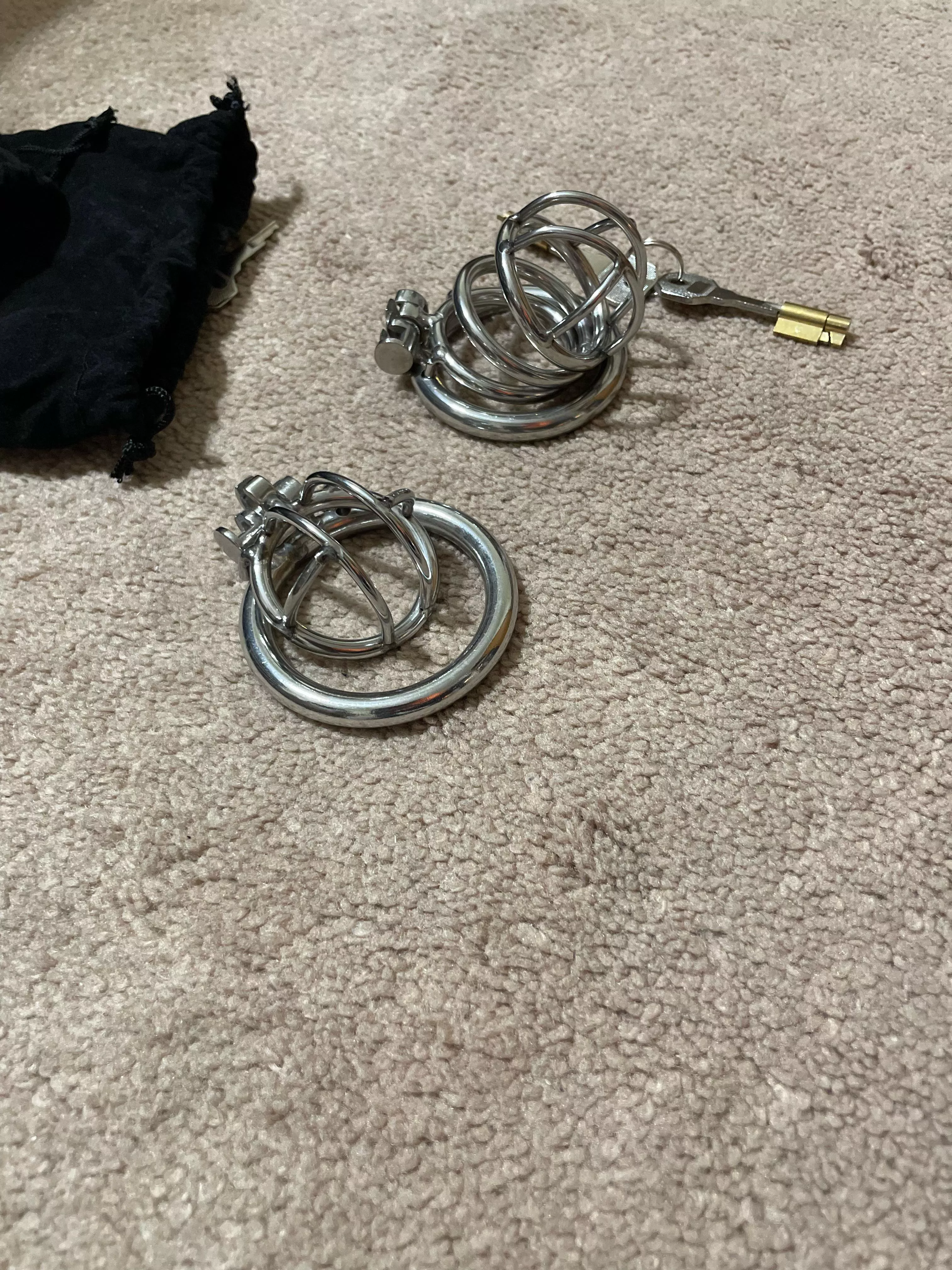 Two new cages. Which one to try out today?