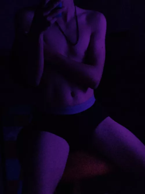 We can share the bed tonight if you want 