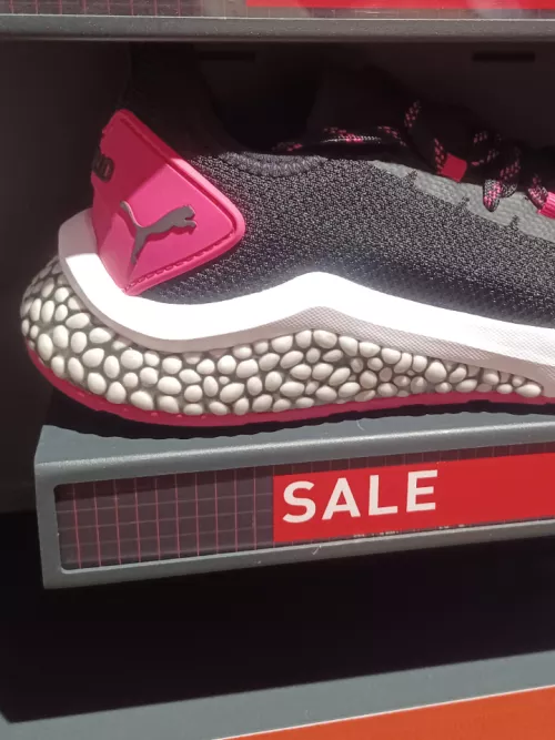 Went shoe shopping today. I hate this shoe but I kept going back to look at it!