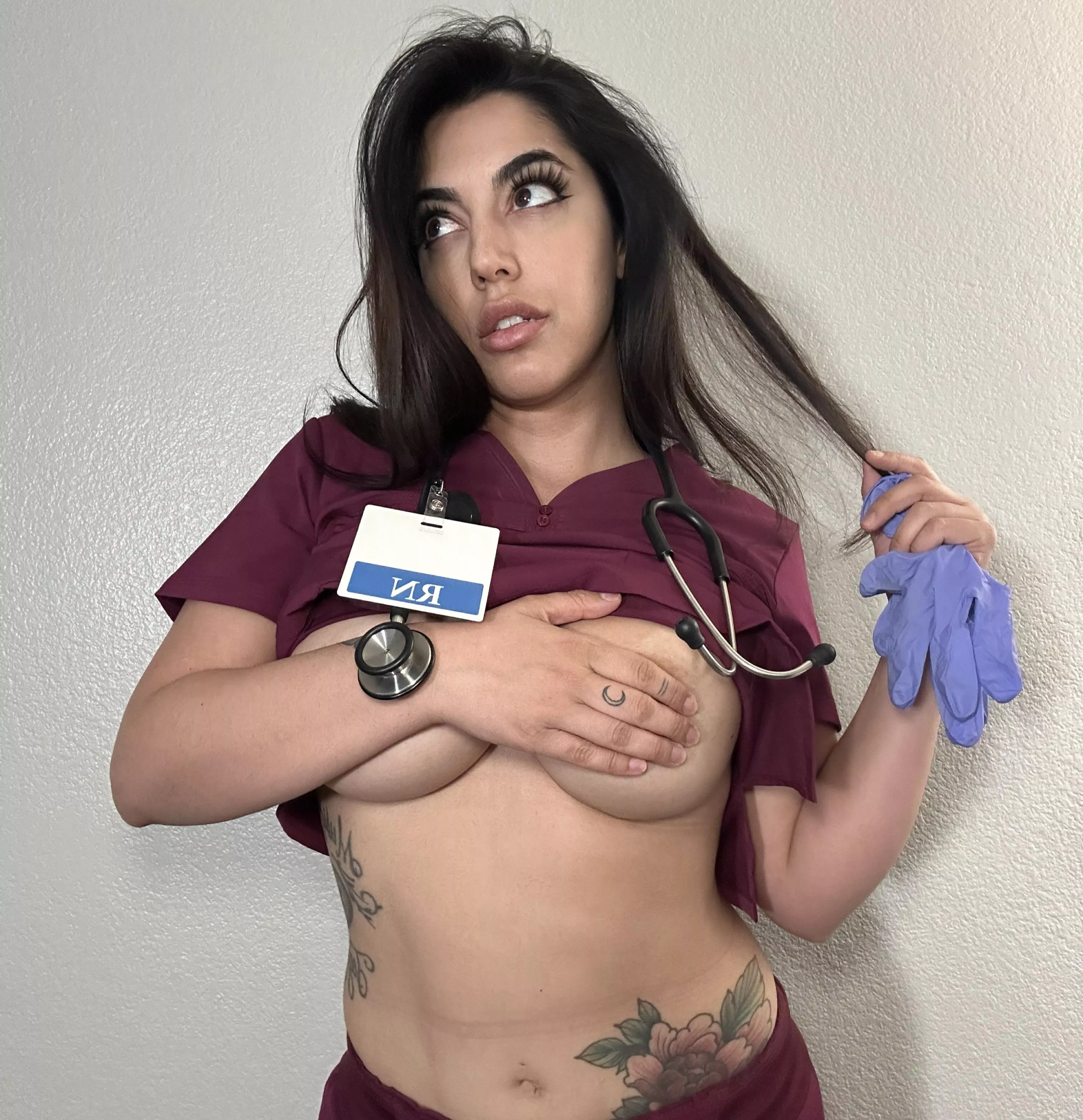 Would you fuck me real quick before my shift?