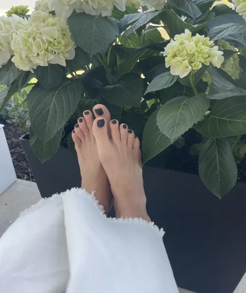 You like my new flower pot?