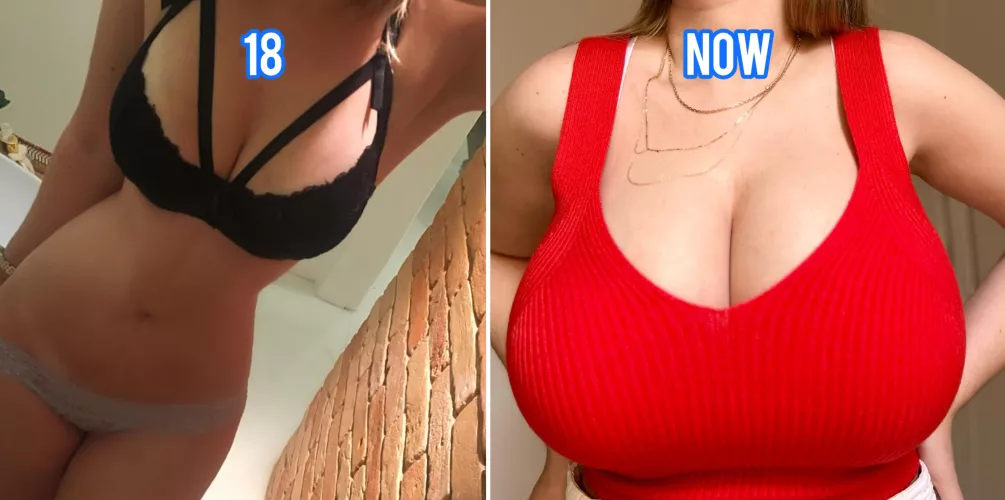 You might notice, my huge tits has caused me to go through a lot of bras.