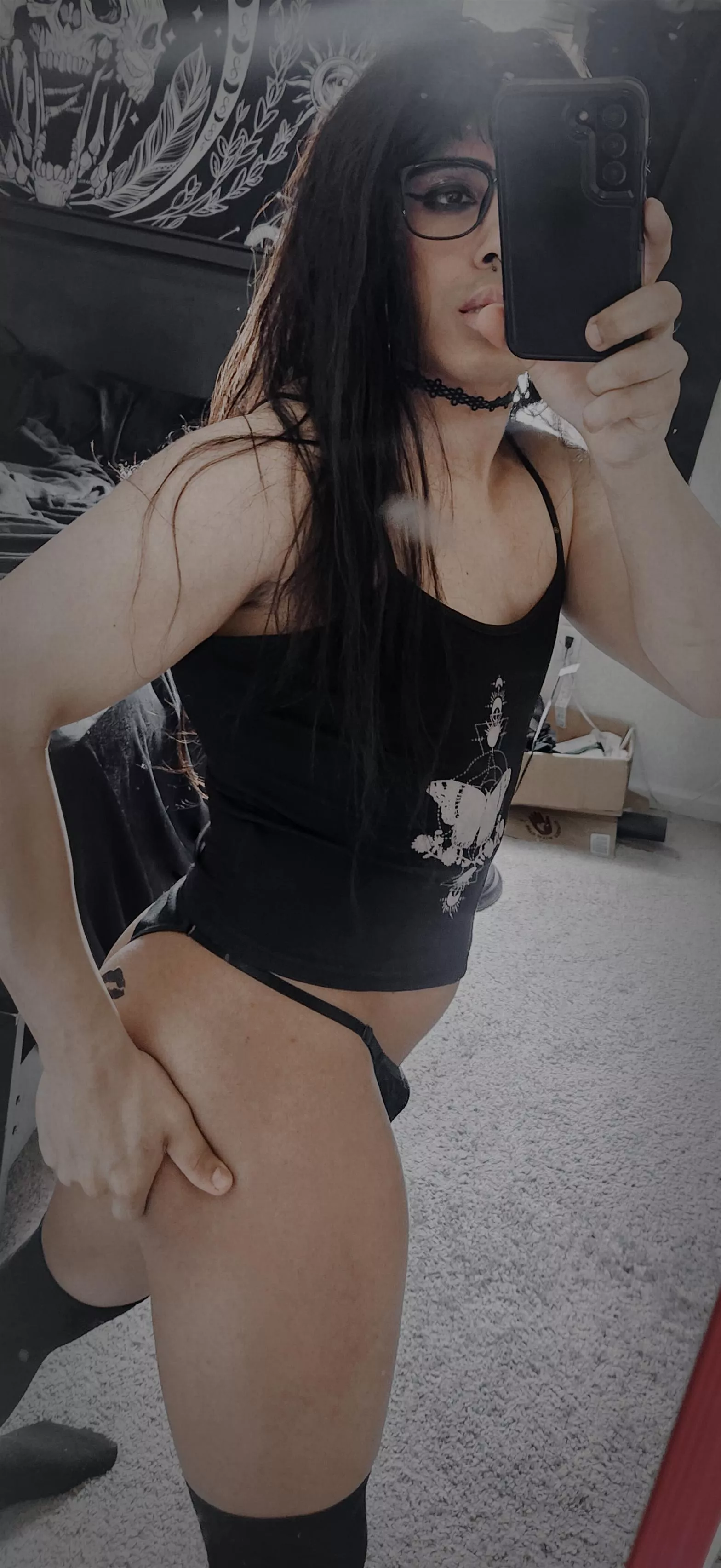 You're more than welcome to grab the other cheek. 🖤