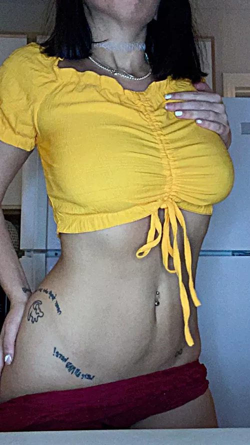 and it was all yellow :)