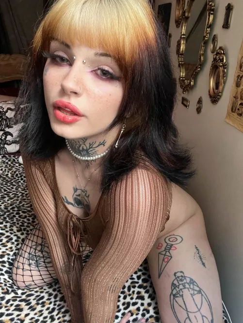 Are schoolgirls with tattoos your type?