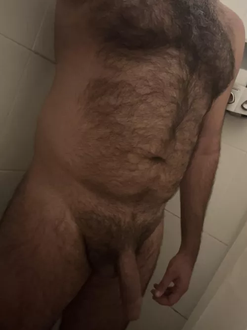 Before turning on the shower
