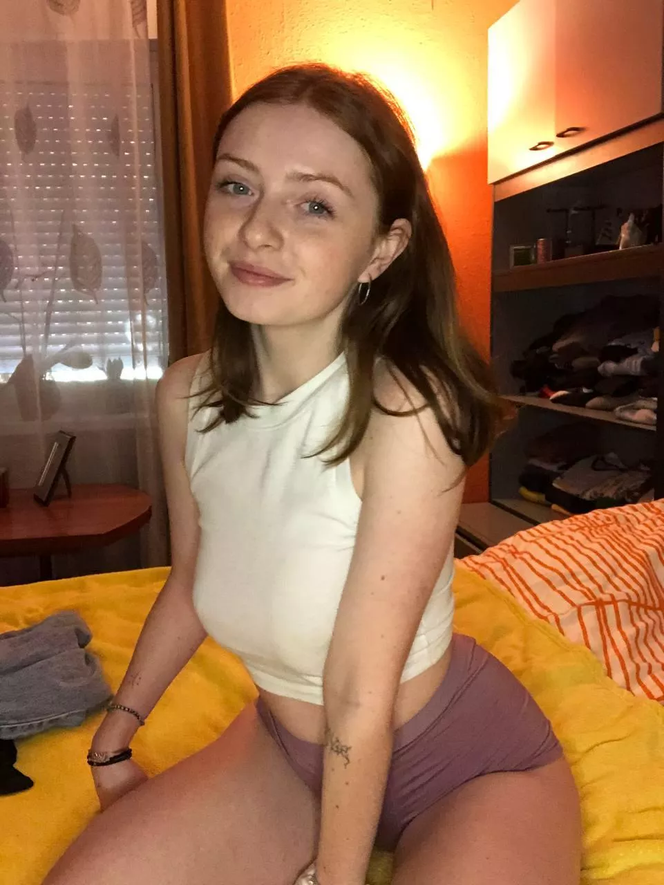 Brunette always have perfect soft titties