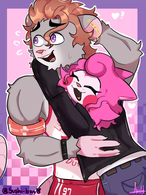 Cat × Mouse couple, how odd...🐱🐭