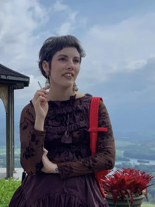 cigarette at a wedding ☁️