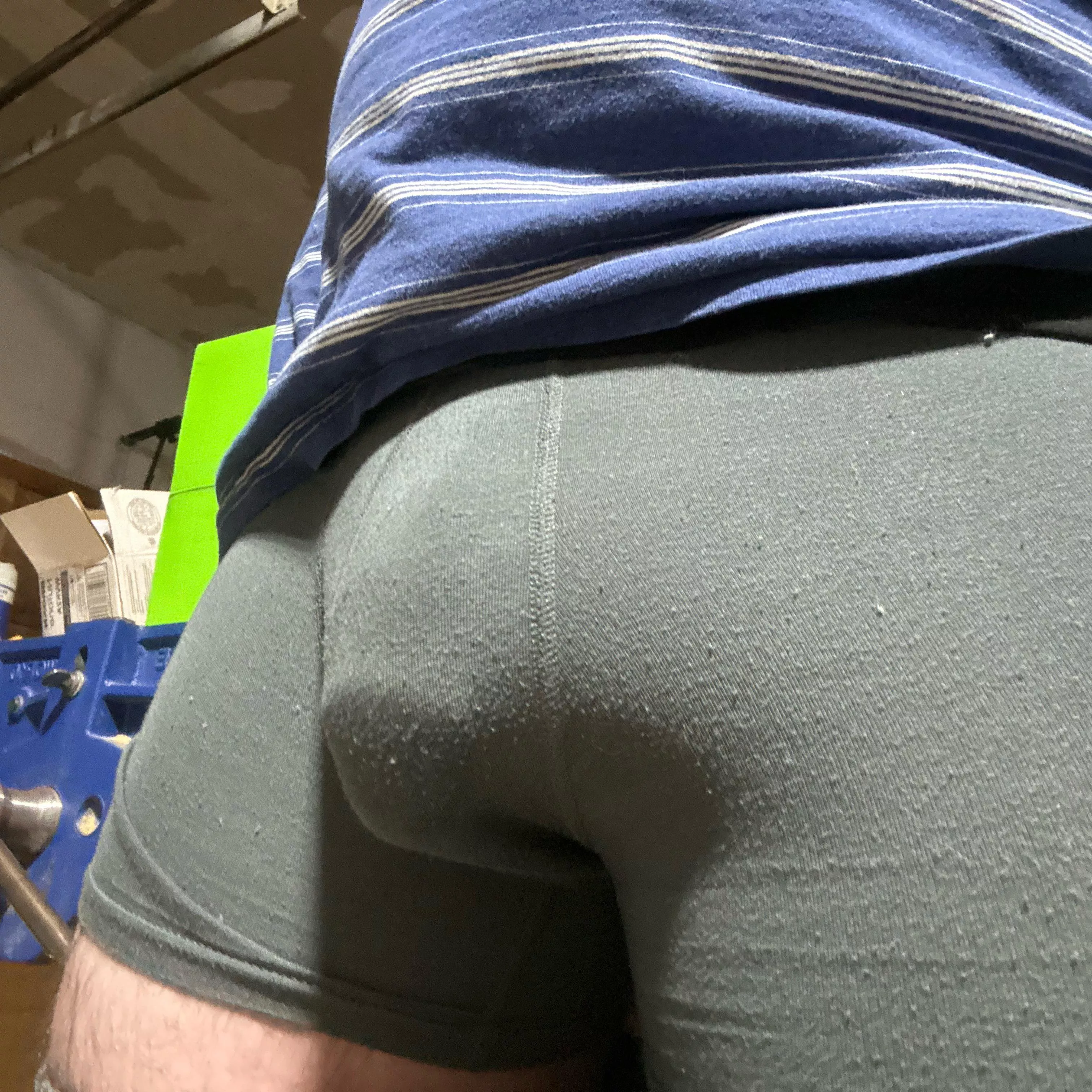 Distracted in the workshop 