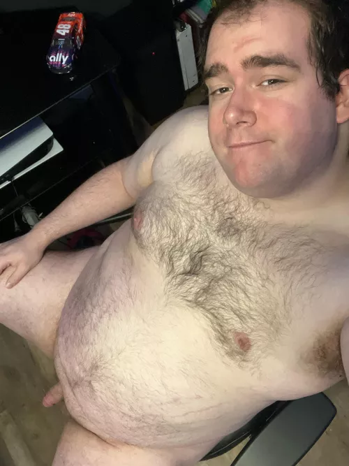 got comfy for the night