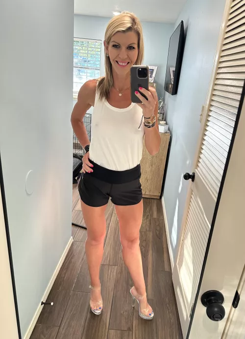 How quickly could you get my heels off?