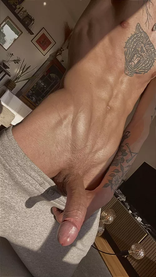 I felt hot in this picture