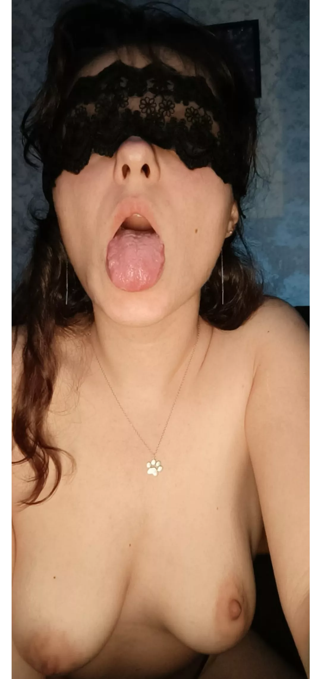 I really would love a big fat cock to cum on my tongue tonight. Are you up for the task?