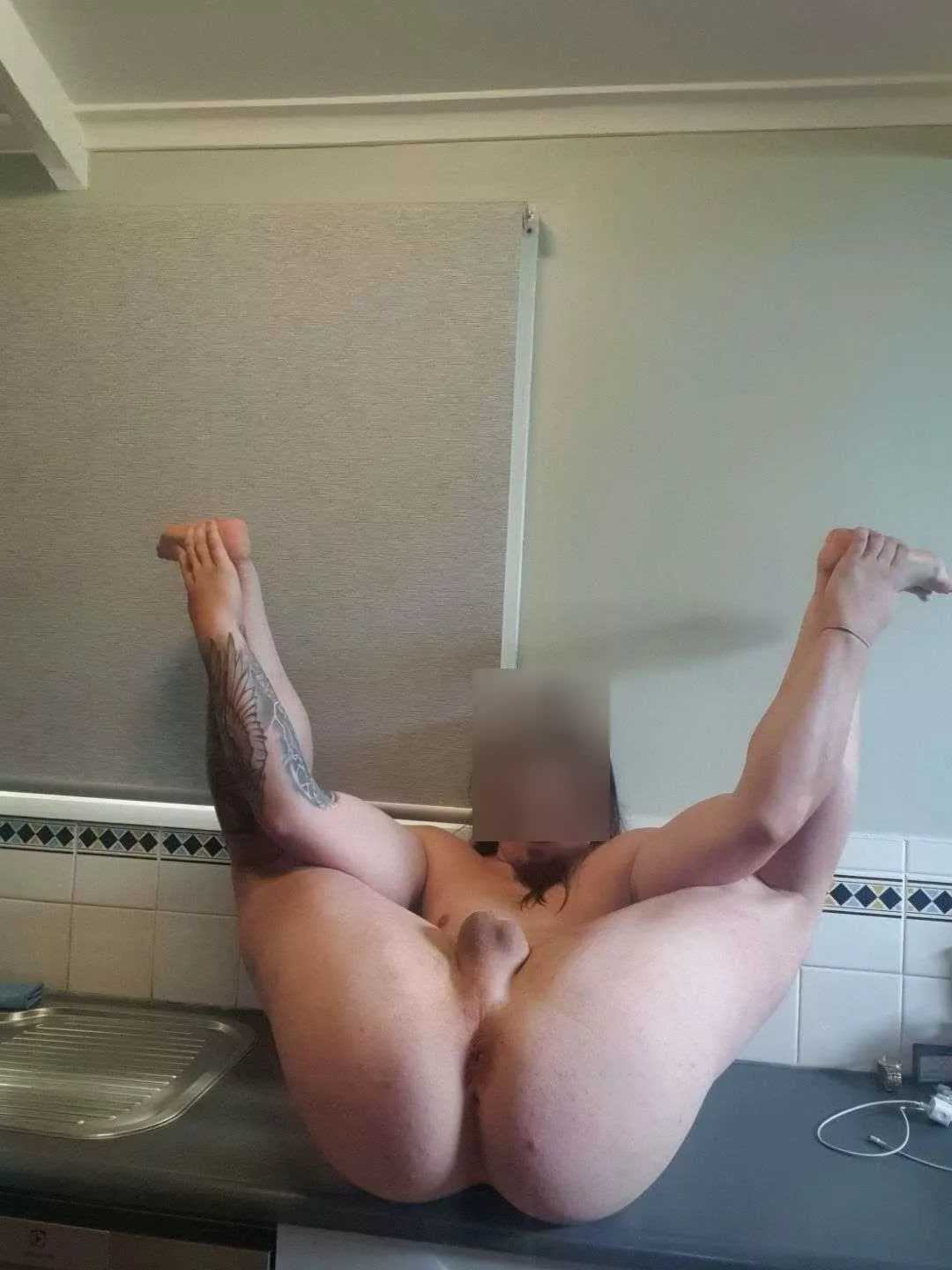 If I decided to randomly strip and spread like this in your kitchen would you be mad? 