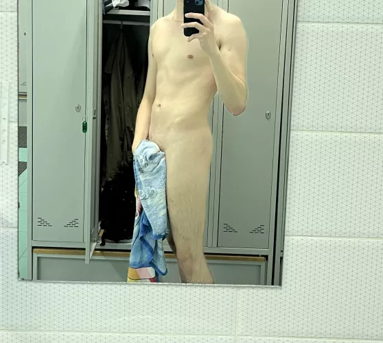 Just in swimming pool)