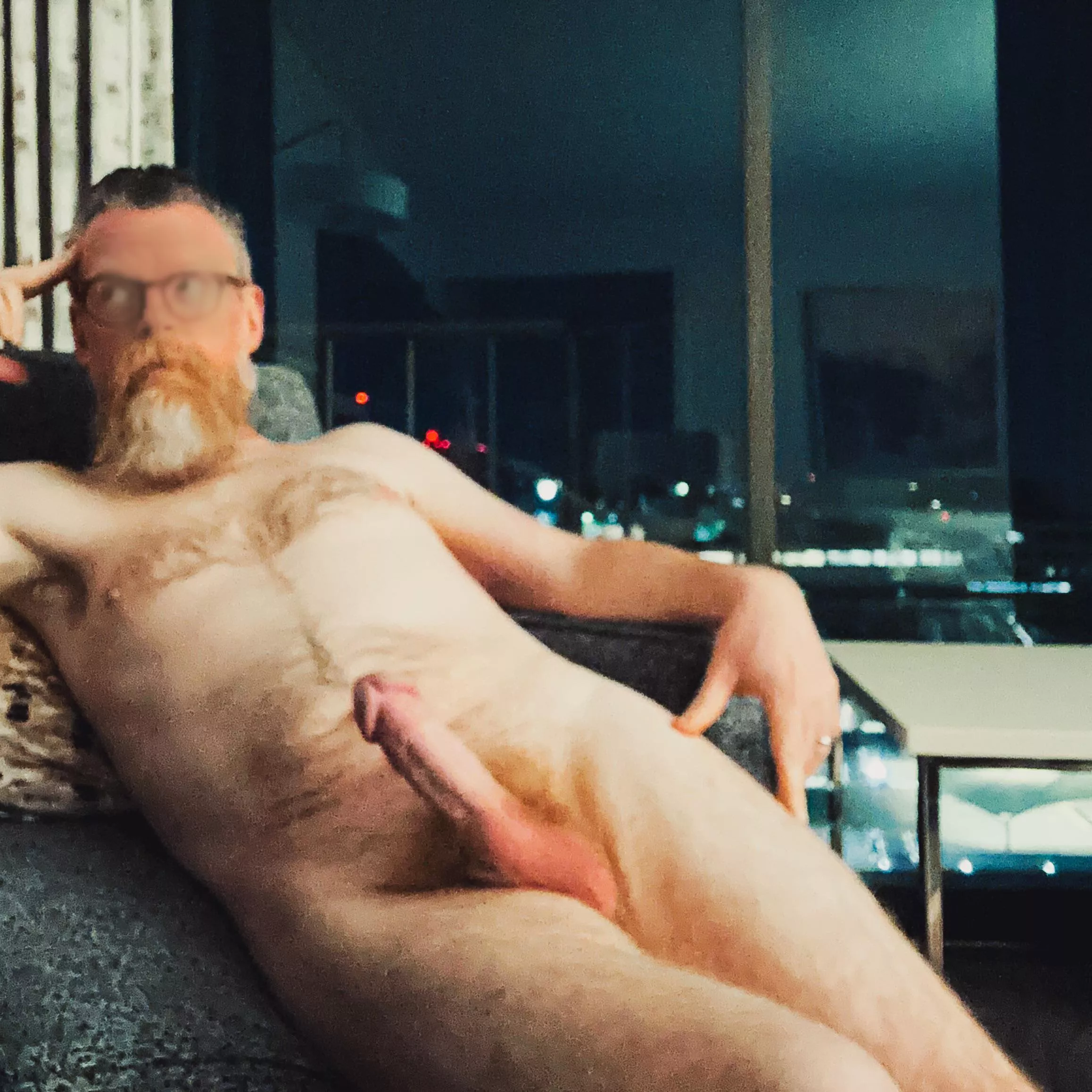 Lounging by the window