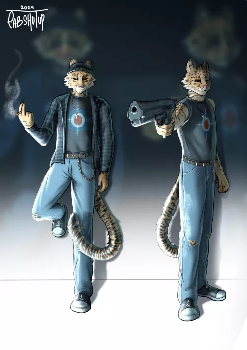 Meow! 🐯 (Art by me)