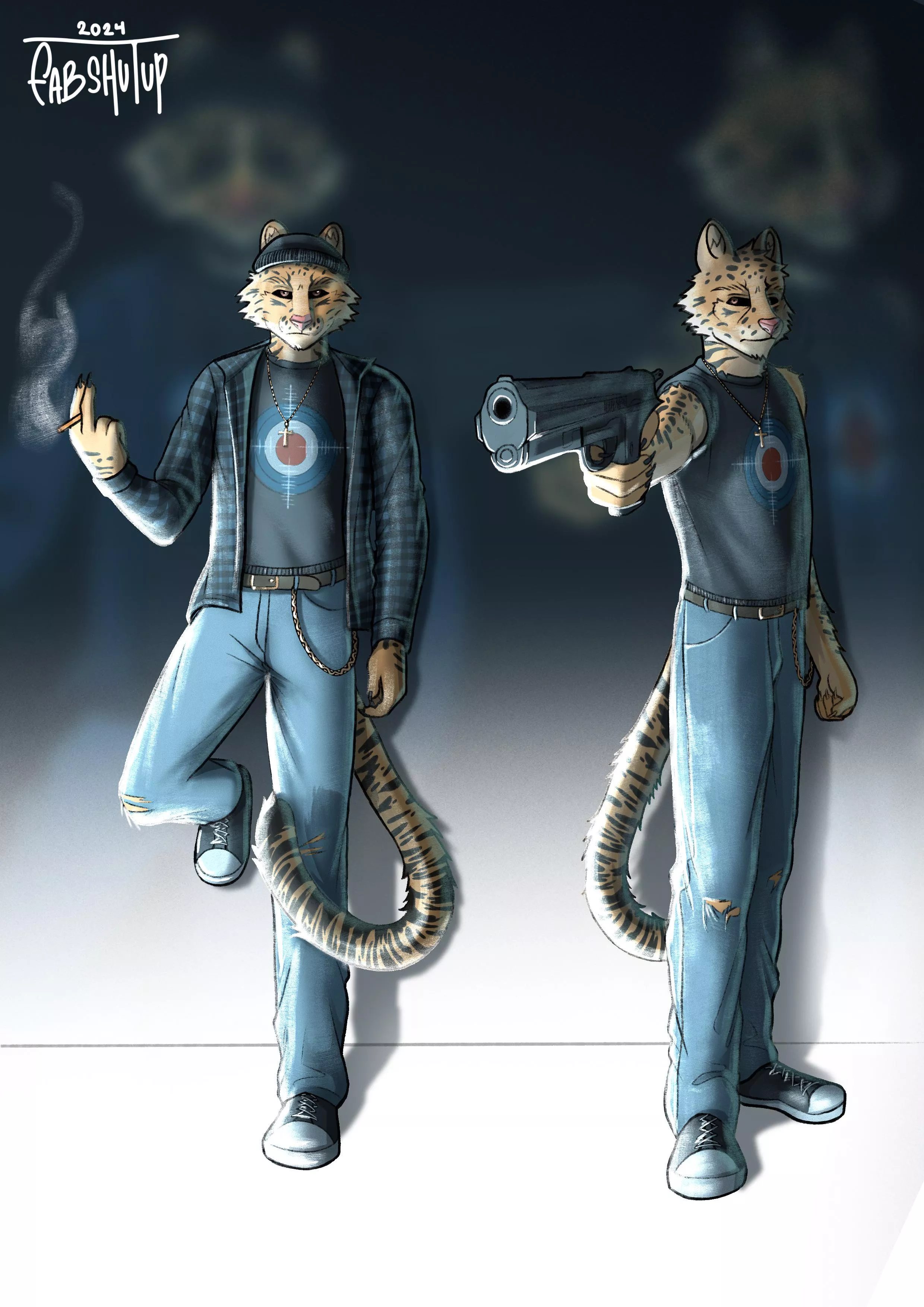 Meow! 🐯 (Art by me)