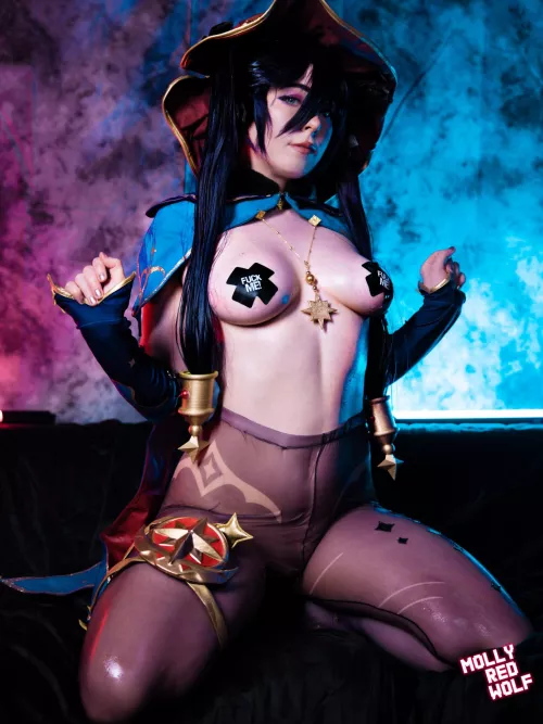 Mona [Genshin Impact](Mollyredwolf)