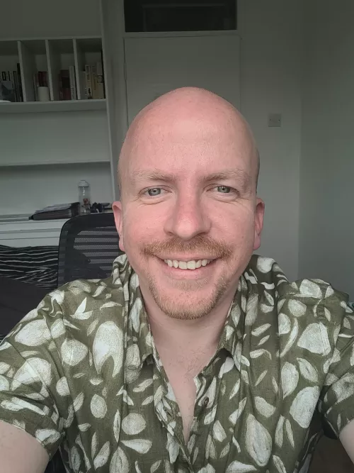 New shirt, same smile :-)