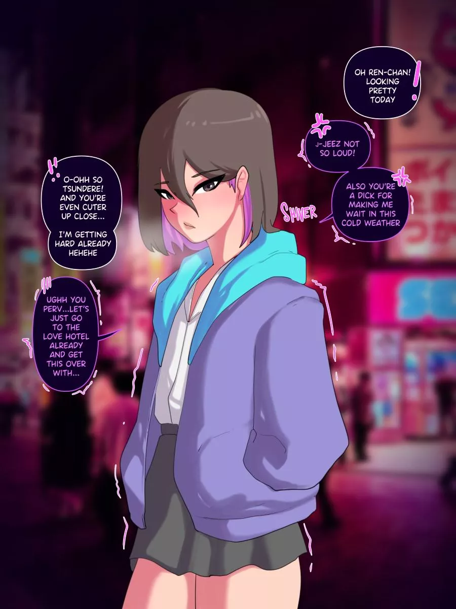 Night at the Love Hotel pt 1 (Gelatomusume)