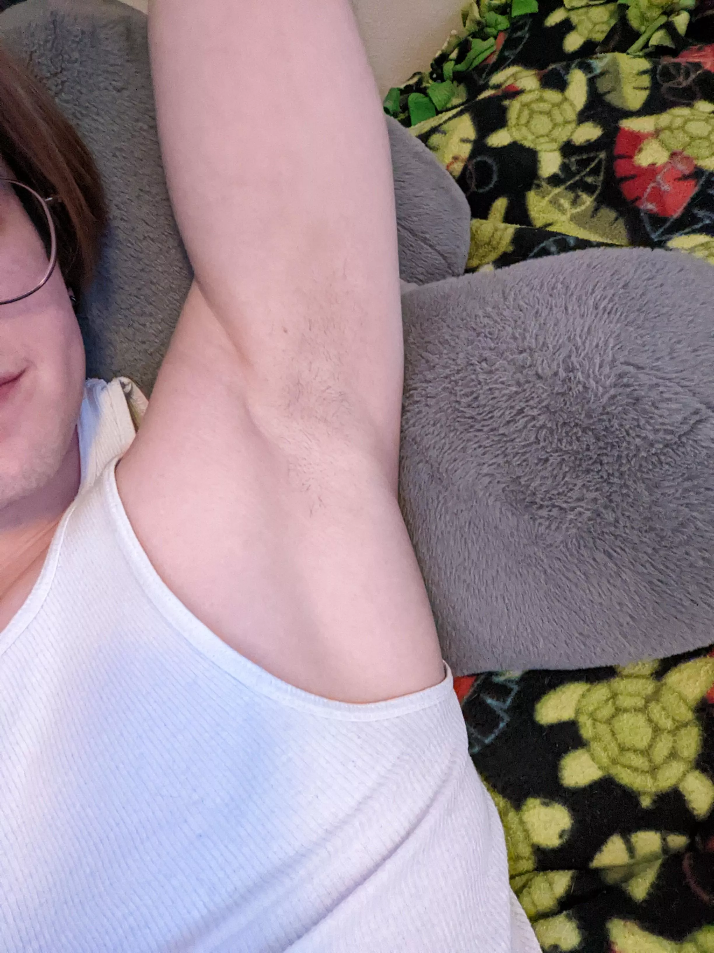 People keep asking to see my pits hehe