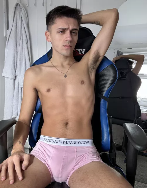 pink to make the boys….