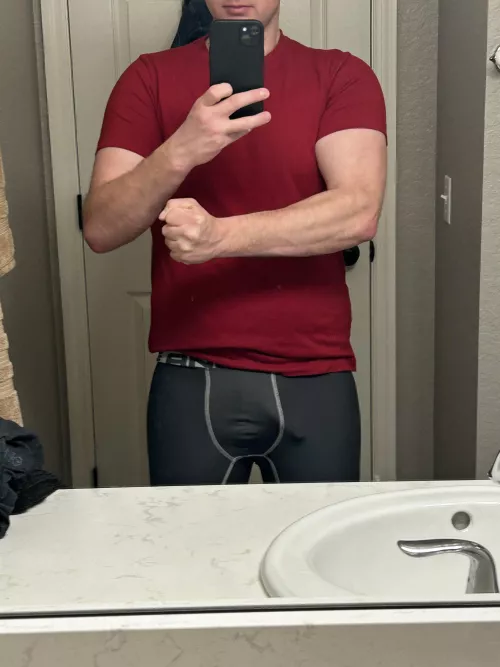 Post workout pre shower dms open